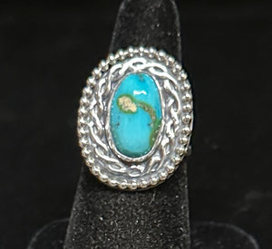 Sonoran Gold Turquoise Sterling Silver Ring