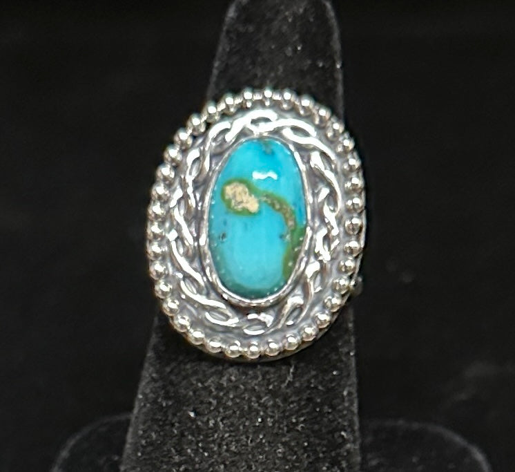 Sonoran Gold Turquoise Sterling Silver Ring