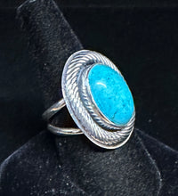 Load image into Gallery viewer, Turquoise Sterling Silver Ring
