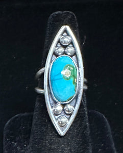 Sonoran Gold Turquoise Sterling Silver Ring