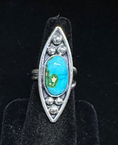 Sonoran Gold Turquoise Sterling Silver Ring