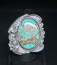 Load image into Gallery viewer, Sonoran Desert Turquoise Sterling Silver Ring
