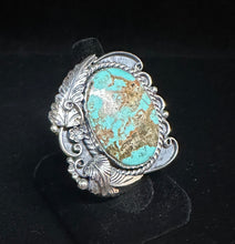 Load image into Gallery viewer, Sonoran Desert Turquoise Sterling Silver Ring
