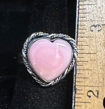 Load image into Gallery viewer, Conch Shell Sterling Silver Heart Ring
