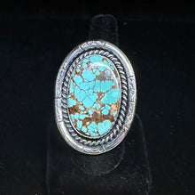 Load image into Gallery viewer, Sonoran Desert Turquoise Sterling Silver Ring
