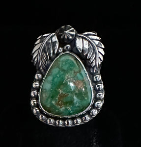 Sonoran Gold Turquoise Sterling Silver Ring