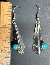 Load image into Gallery viewer, Turquoise Sterling Silver Earrings
