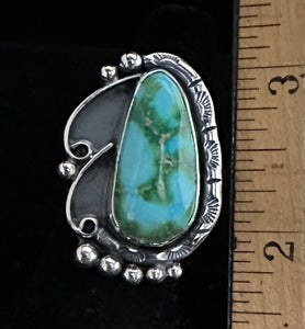 Sonoran Mountain Turquoise Sterling Silver Ring