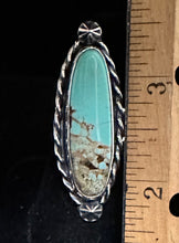 Load image into Gallery viewer, Turquoise Sterling Silver Ring.
