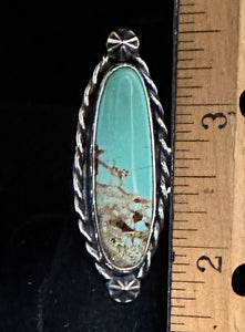 Turquoise Sterling Silver Ring.