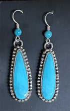 Load image into Gallery viewer, Turquoise Sterling Silver Earrings

