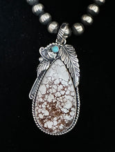 Load image into Gallery viewer, Wildhorse Jasper &amp; Turquoise Sterling Silver Necklace Pendant
