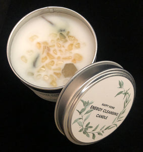 White Sage Energy Cleansing Candle