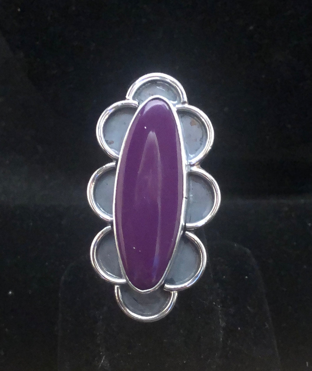 Sugilite Sterling Silver Ring