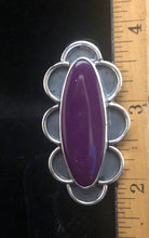 Load image into Gallery viewer, Sugilite Sterling Silver Ring
