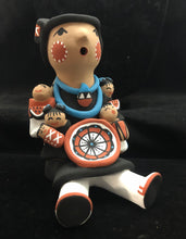 Load image into Gallery viewer, Storyteller Pottery Doll With Four Children

