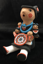 Load image into Gallery viewer, Storyteller Pottery Doll With Four Children
