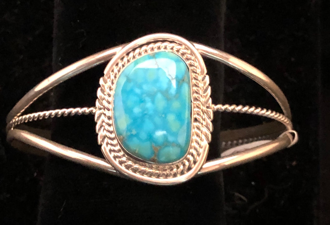 Turquoise steling silver cuff bracelet