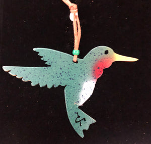 "Hummingbird" Christmas ornament