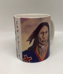 "Shaman's Mark" ceramic art coffee mug