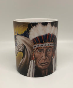 "War Ponie" ceramic art coffee mug