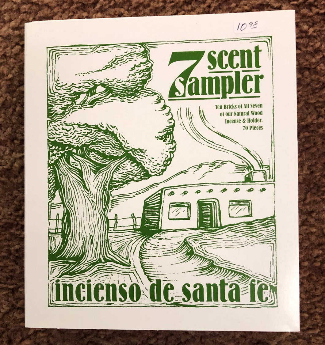7 Scent Incense sampler