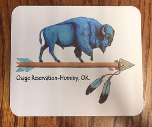 Blue Buffalo Osage Reservation mouse pad