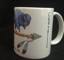 Load image into Gallery viewer, Blue Buffalo Osage Reservation coffee mug
