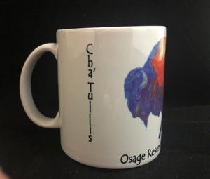Buffalo Osage Reservation coffee mug