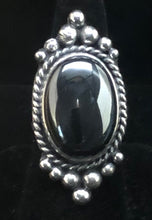 Load image into Gallery viewer, Hematite Sterling Silver Ring
