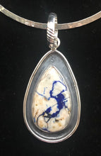 Load image into Gallery viewer, Russian Azurite Sterling Silver Pendant

