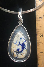 Load image into Gallery viewer, Russian Azurite Sterling Silver Pendant
