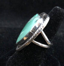 Load image into Gallery viewer, Turquoise Heart Sterling Silver Ring
