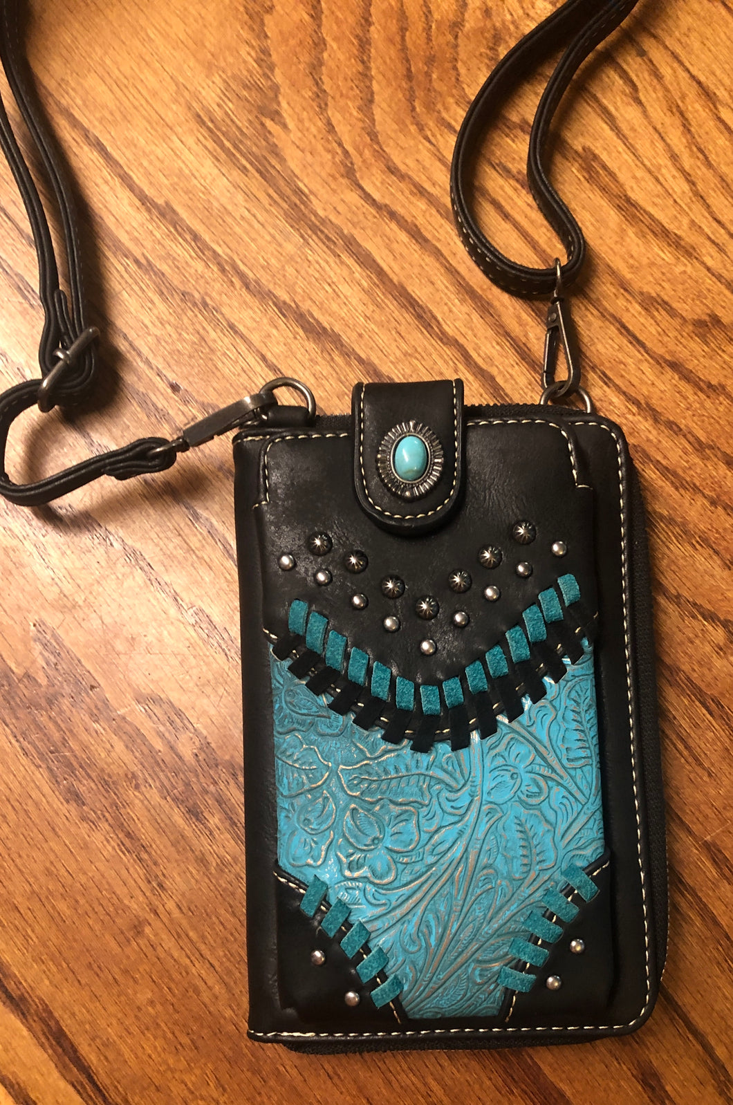 Montana West Crossbody Leather Handbag/cell phone case